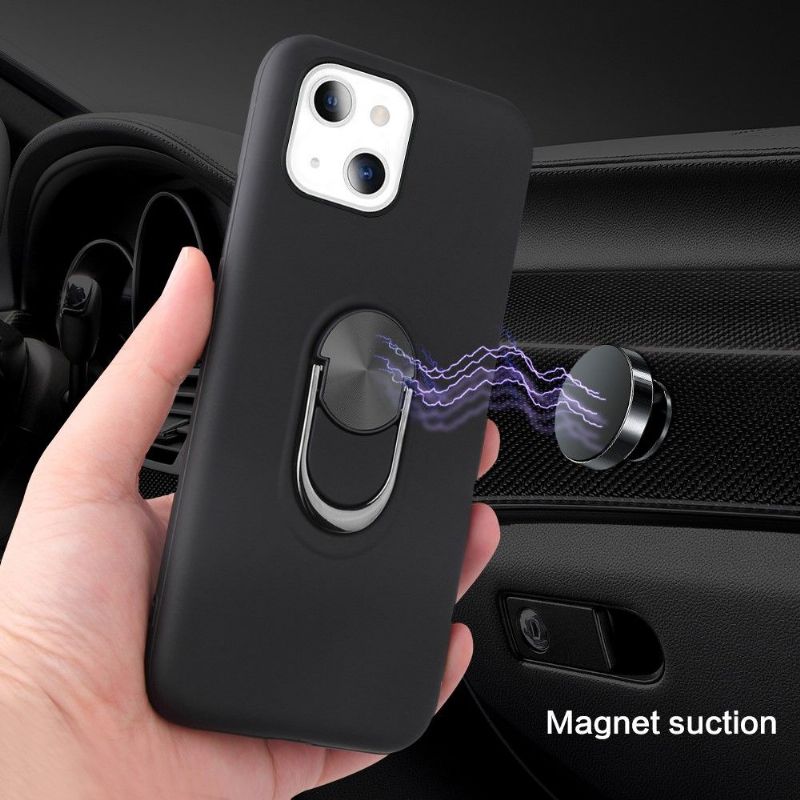 Kryt Na iPhone 13 Mini Matný Efekt S Podporou Na Zadní Straně