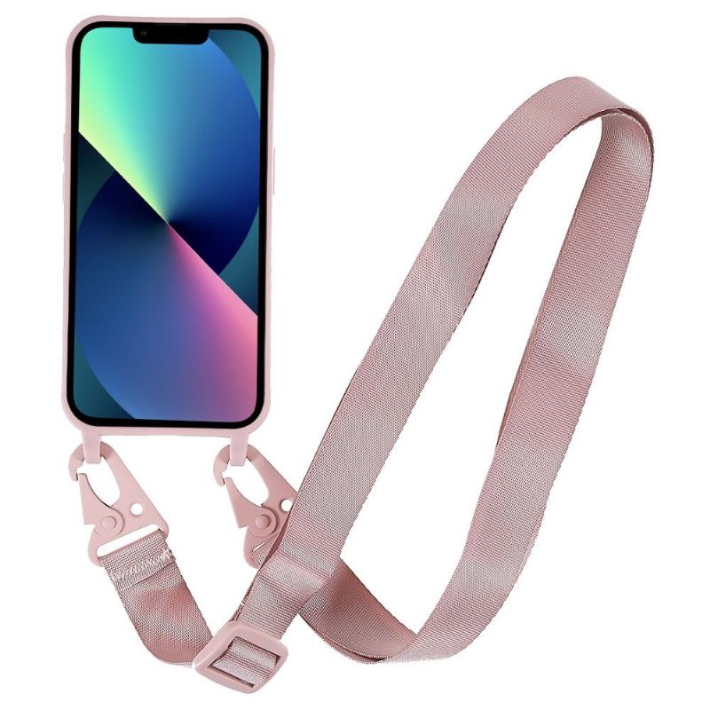 Kryt Na iPhone 13 Mini Ochranný Ochrana Pomocí Šňůrky