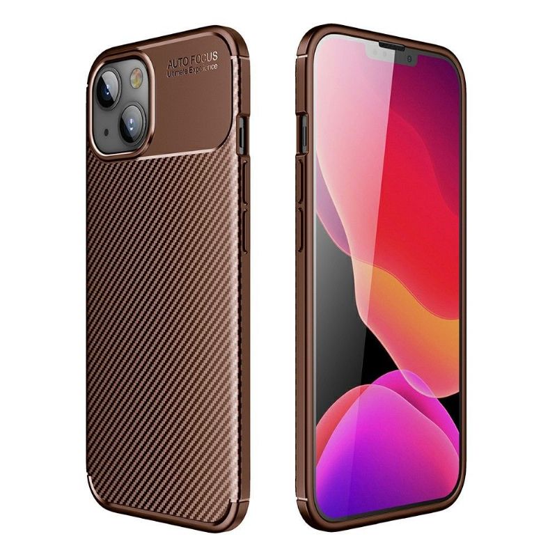 Kryty Na Mobil Na iPhone 13 Mini Styl Uhlíkových Vláken