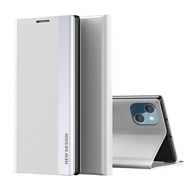 Pouzdra Na iPhone 13 Mini Obchodní Magnet S Koženým Efektem