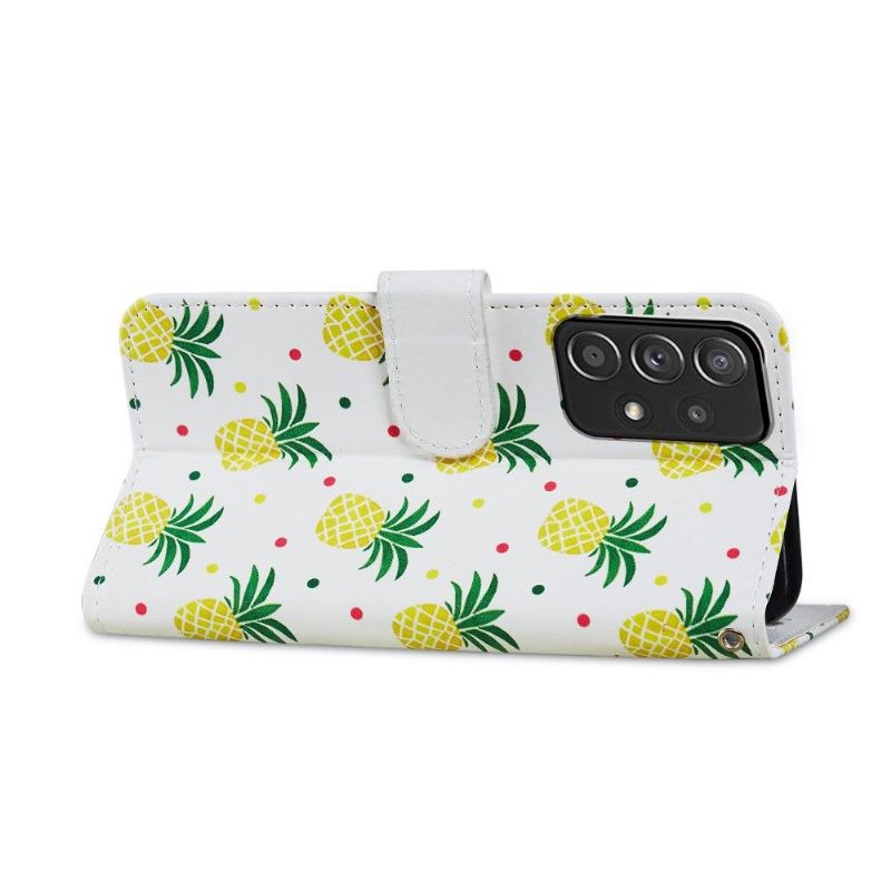 Flipové Pouzdro Na Samsung Galaxy A33 5G Ananas