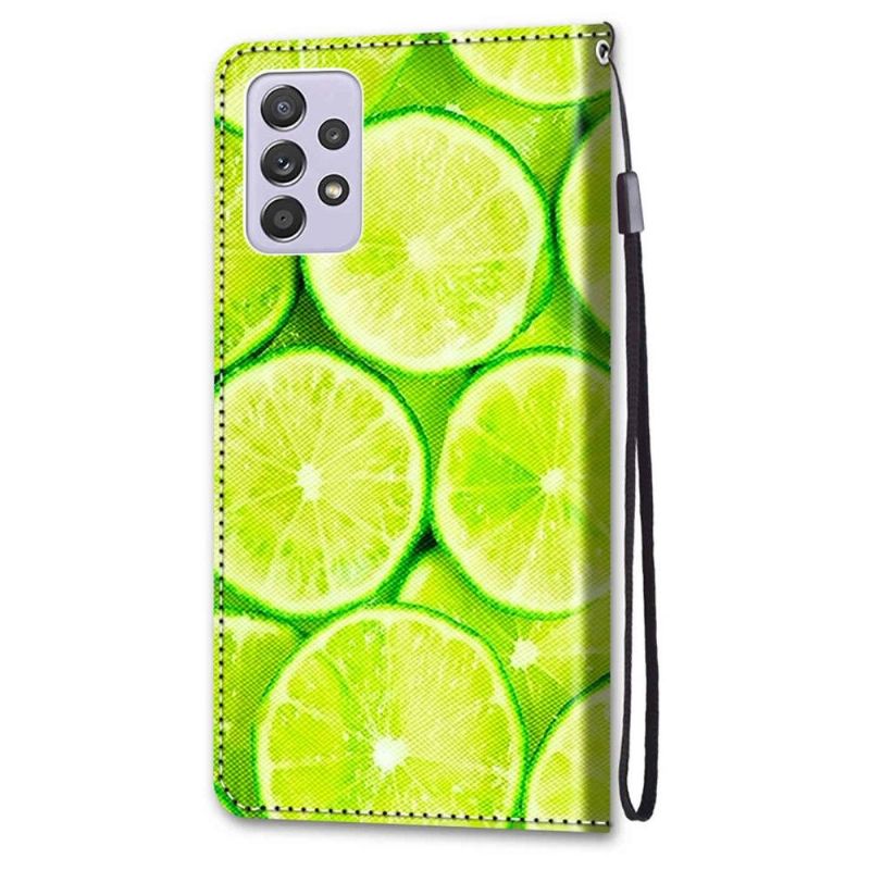 Flipové Pouzdro Na Samsung Galaxy A33 5G Citron