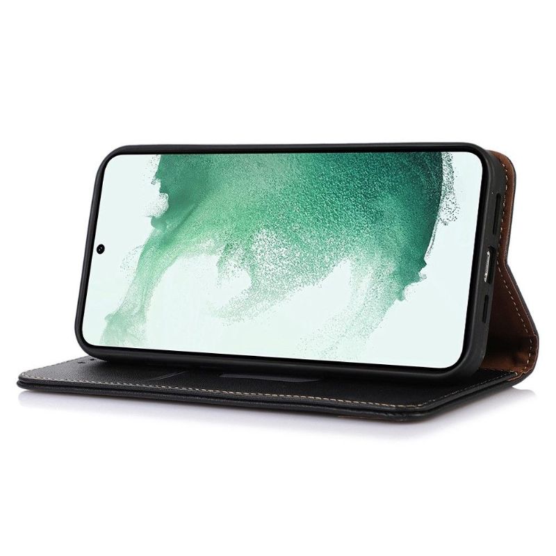 Flipové Pouzdro Na Samsung Galaxy A33 5G Kožené Pouzdro Khazneh Flip Pravá Kůže