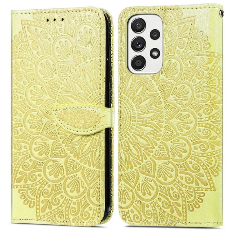 Flipové Pouzdro Na Samsung Galaxy A33 5G List Mandaly