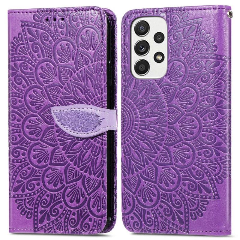 Flipové Pouzdro Na Samsung Galaxy A33 5G List Mandaly