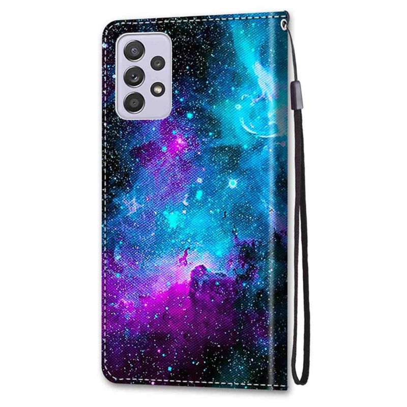 Flipové Pouzdro Na Samsung Galaxy A33 5G Mlhovina