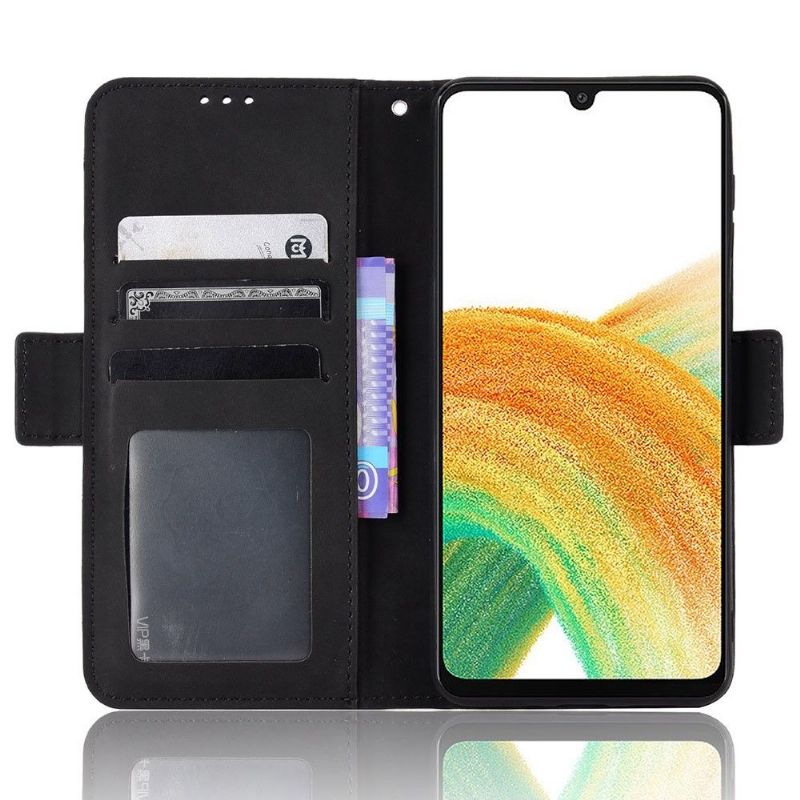 Flipové Pouzdro Na Samsung Galaxy A33 5G Premium S Držitelem Karty