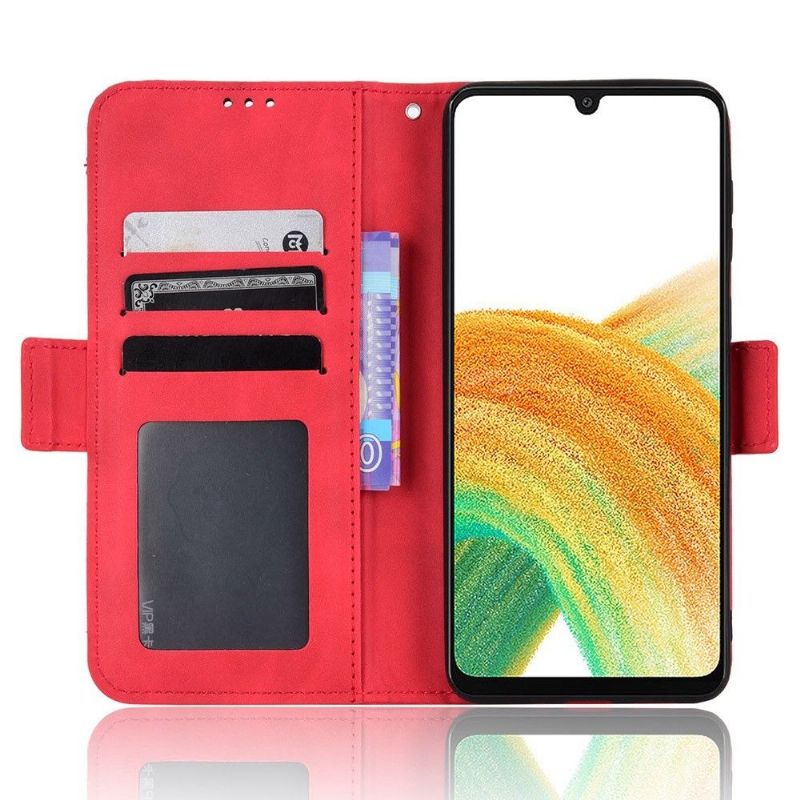 Flipové Pouzdro Na Samsung Galaxy A33 5G Premium S Držitelem Karty