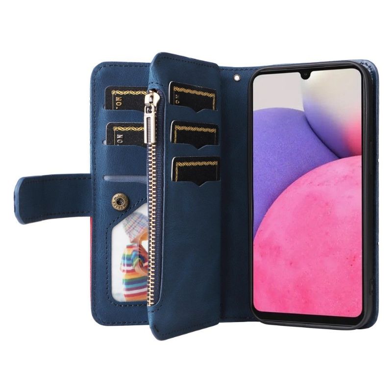Kožené Pouzdro Na Samsung Galaxy A33 5G Bicolor Artistic 002 Series