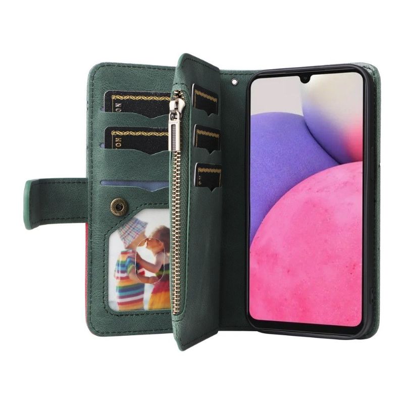Kožené Pouzdro Na Samsung Galaxy A33 5G Bicolor Artistic 002 Series