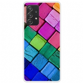 Kryt Na Samsung Galaxy A33 5G Barevné Bloky