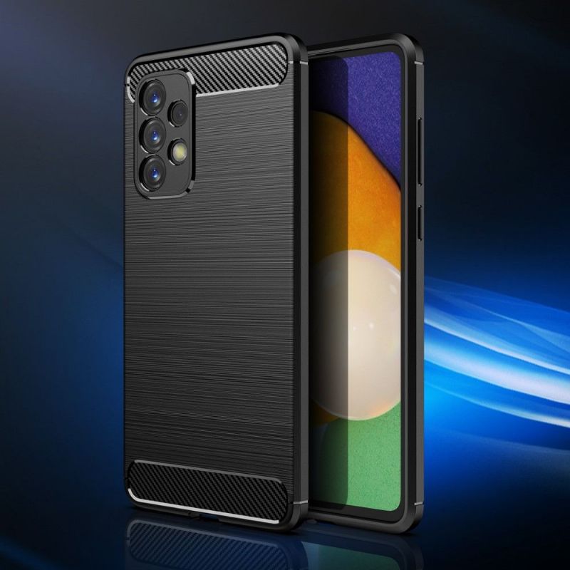 Kryt Na Samsung Galaxy A33 5G Flexibilní Kartáčovaný Efekt