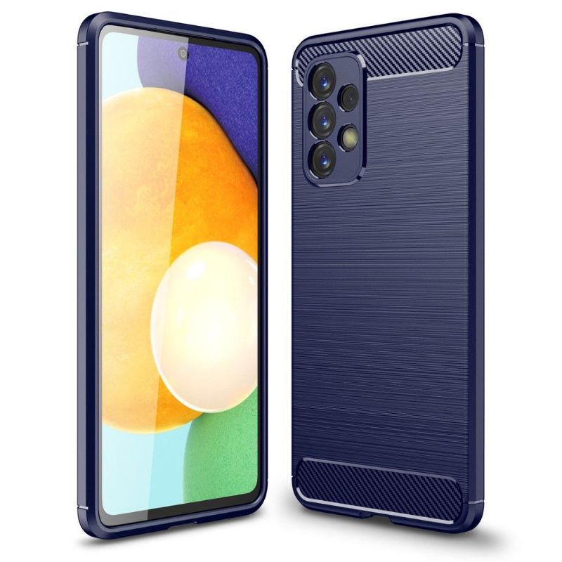 Kryt Na Samsung Galaxy A33 5G Flexibilní Kartáčovaný Efekt