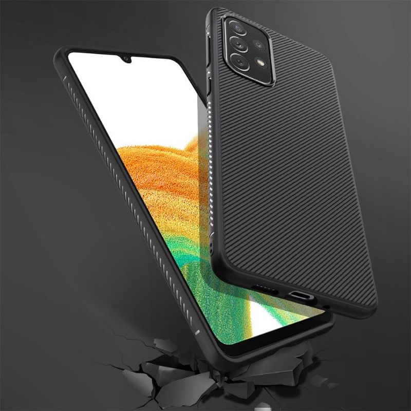 Kryt Na Samsung Galaxy A33 5G Pruhovaný Efekt