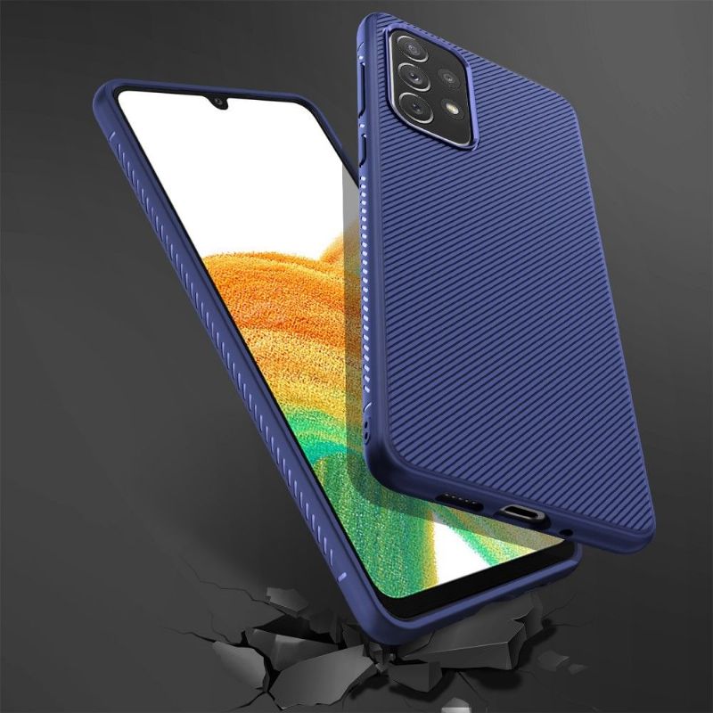 Kryt Na Samsung Galaxy A33 5G Pruhovaný Efekt