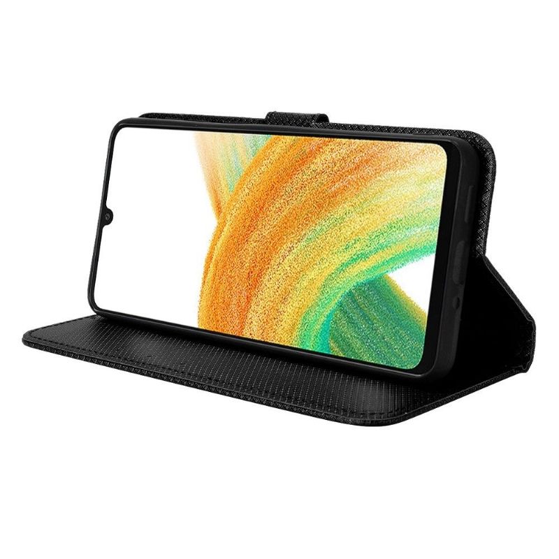 Pouzdra Na Samsung Galaxy A33 5G Efekt Texturované Kůže