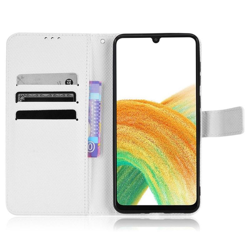 Pouzdra Na Samsung Galaxy A33 5G Efekt Texturované Kůže