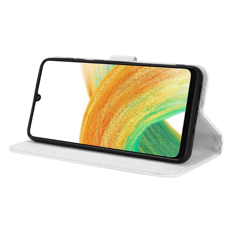 Pouzdra Na Samsung Galaxy A33 5G Efekt Texturované Kůže