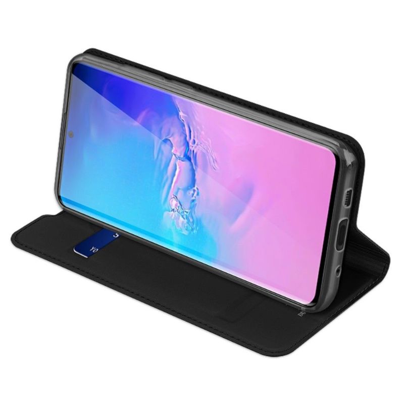 Flipové Pouzdro Na Samsung Galaxy S20 Ultra Saténový Efekt