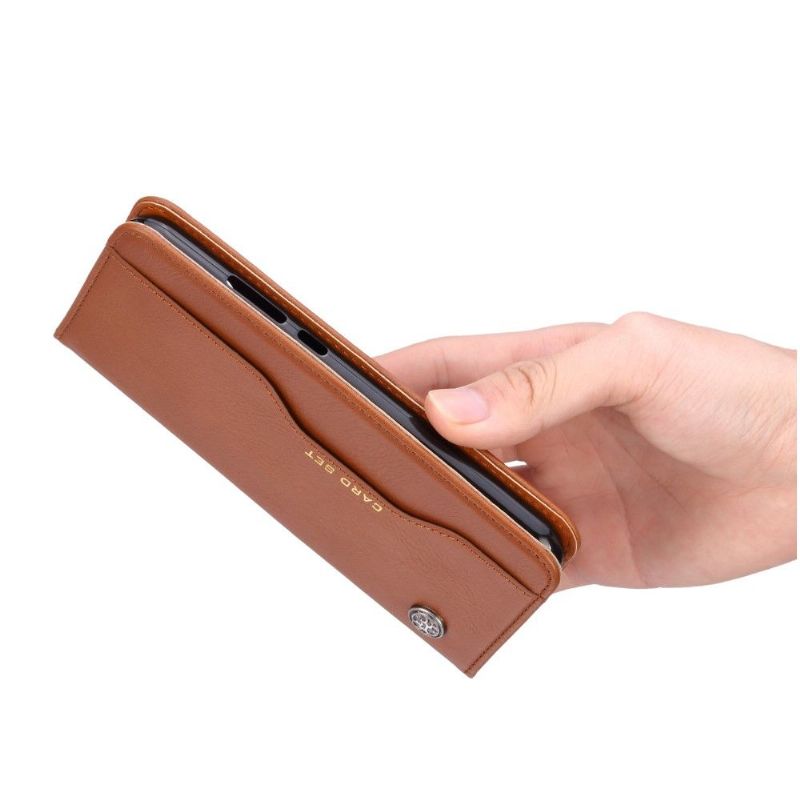 Flipové Pouzdro Na Samsung Galaxy S20 Ultra Pouzdro Na Stojan Z Imitace Kůže