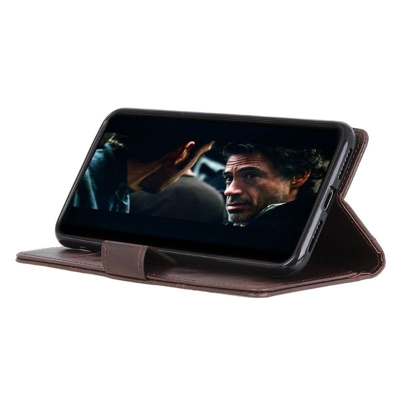 Kožené Pouzdro Na Samsung Galaxy S20 Ultra Styl S Cvočky