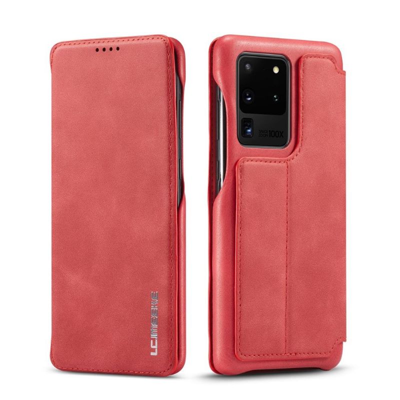 Kryt Na Samsung Galaxy S20 Ultra Flipové Pouzdro Lc.imeeke Umělá Kůže