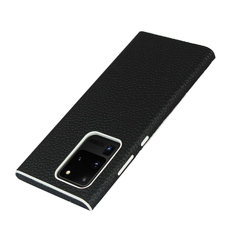 Kryt Na Samsung Galaxy S20 Ultra Kožený Efekt S Páskem