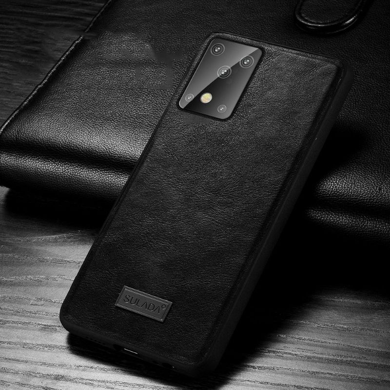Kryt Na Samsung Galaxy S20 Ultra Kožený Efekt Sulada