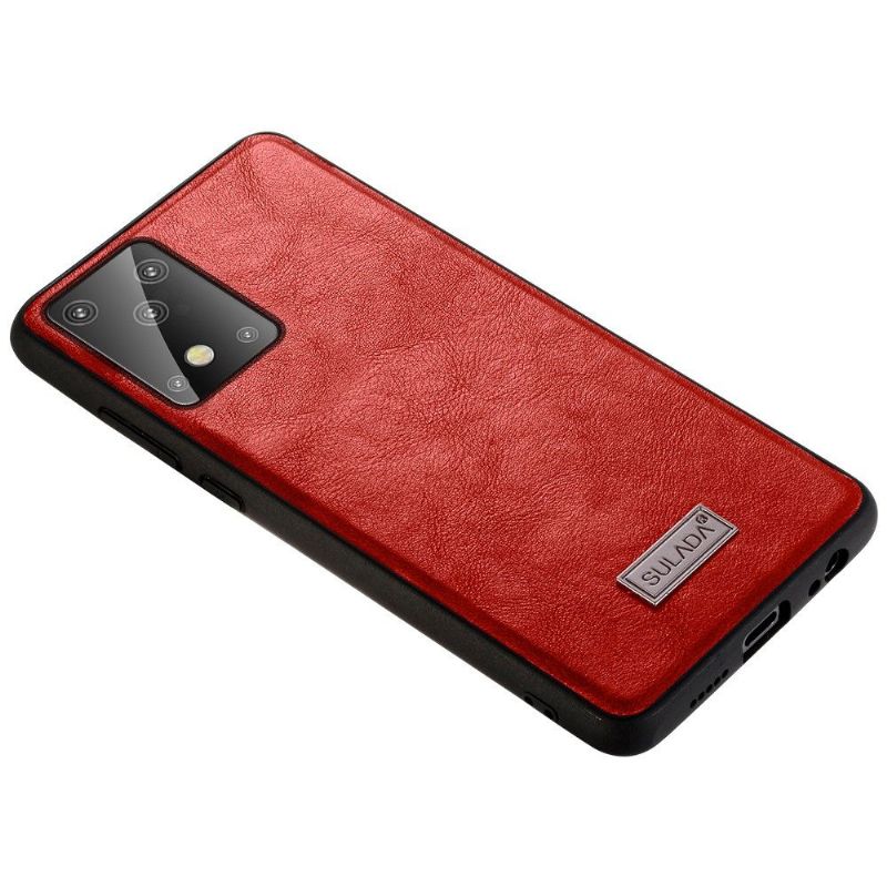 Kryt Na Samsung Galaxy S20 Ultra Kožený Efekt Sulada