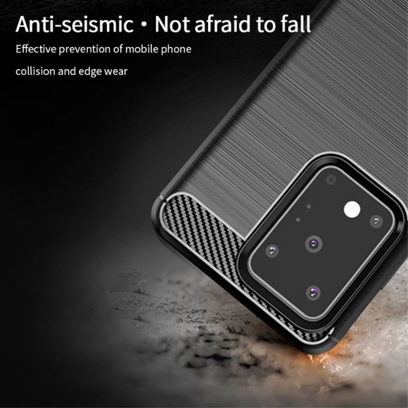 Kryt Na Samsung Galaxy S20 Ultra Mofi Kartáčovaný Efekt