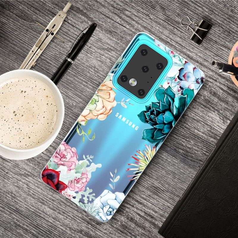 Kryt Na Samsung Galaxy S20 Ultra Různé Květiny