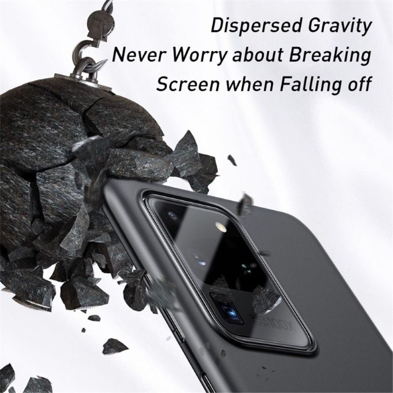 Kryt Na Samsung Galaxy S20 Ultra Thin Fit - Tenká Matná Černá