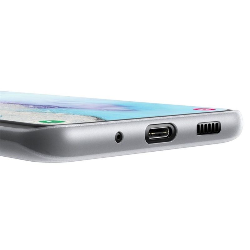 Kryt Na Samsung Galaxy S20 Ultra Thin Fit - Tenká Poloprůhledná Bílá