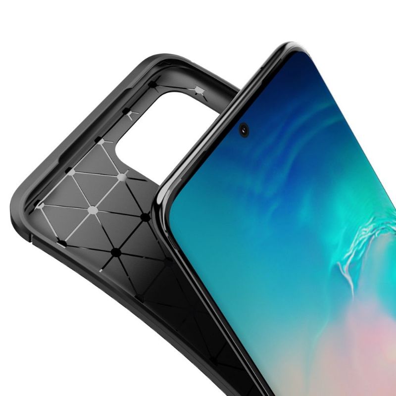 Kryty Na Mobil Na Samsung Galaxy S20 Ultra Styl Uhlíkových Vláken