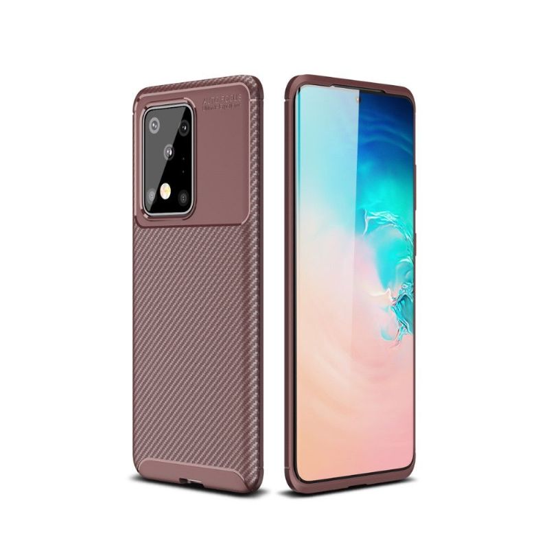 Kryty Na Mobil Na Samsung Galaxy S20 Ultra Styl Uhlíkových Vláken