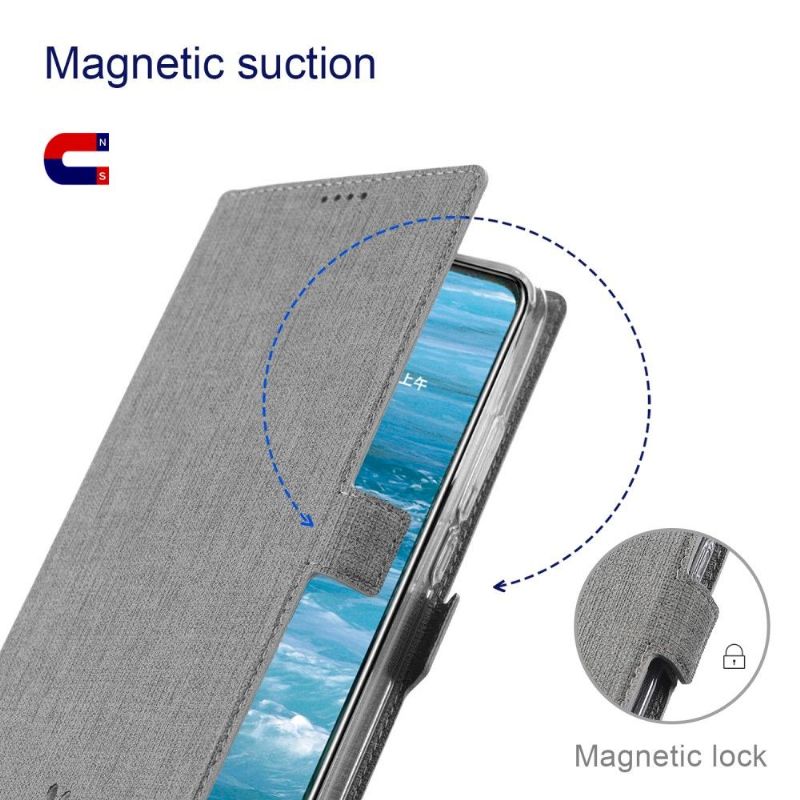 Flipové Pouzdro Na Samsung Galaxy S22 5G Funkce Podpory Rovnátek
