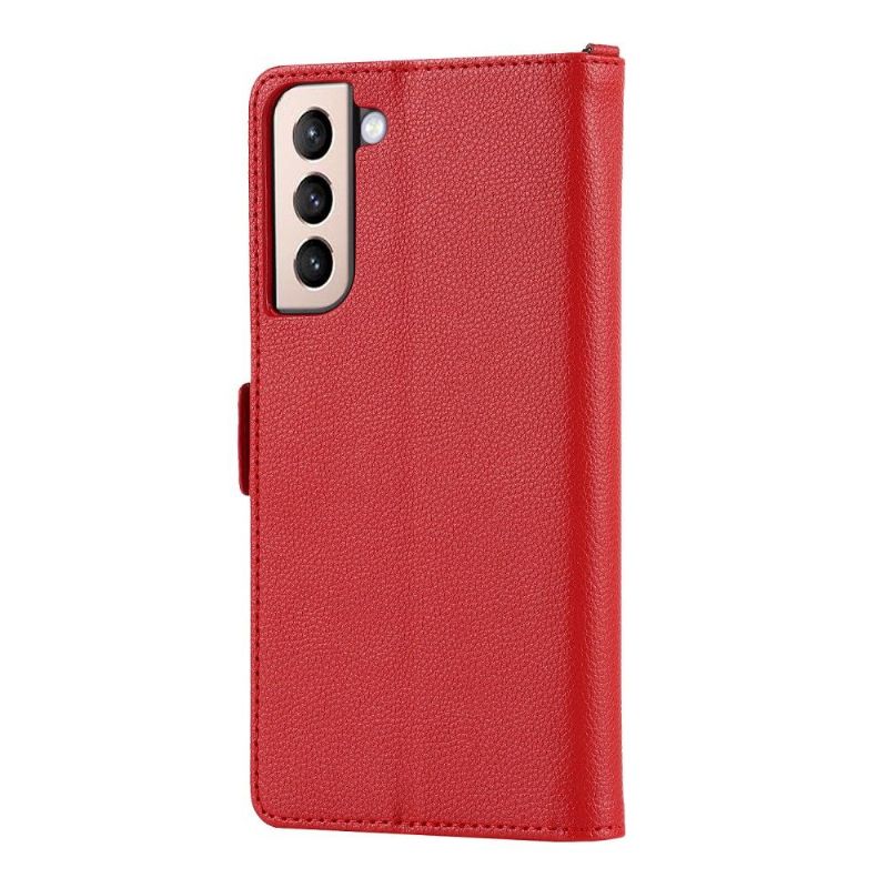 Flipové Pouzdro Na Samsung Galaxy S22 5G Květinové Srdce