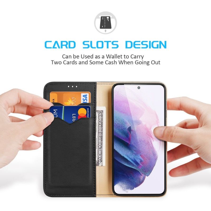 Flipové Pouzdro Na Samsung Galaxy S22 5G Kůže Řady Hivo