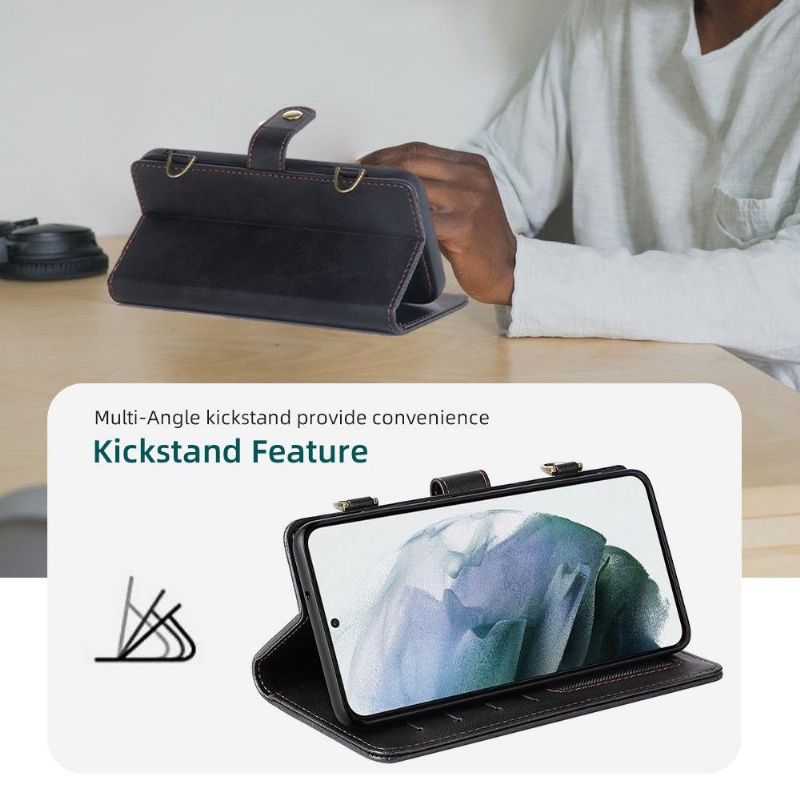 Kryt Flipové Pouzdro Na Samsung Galaxy S22 5G Ochranný Série 020