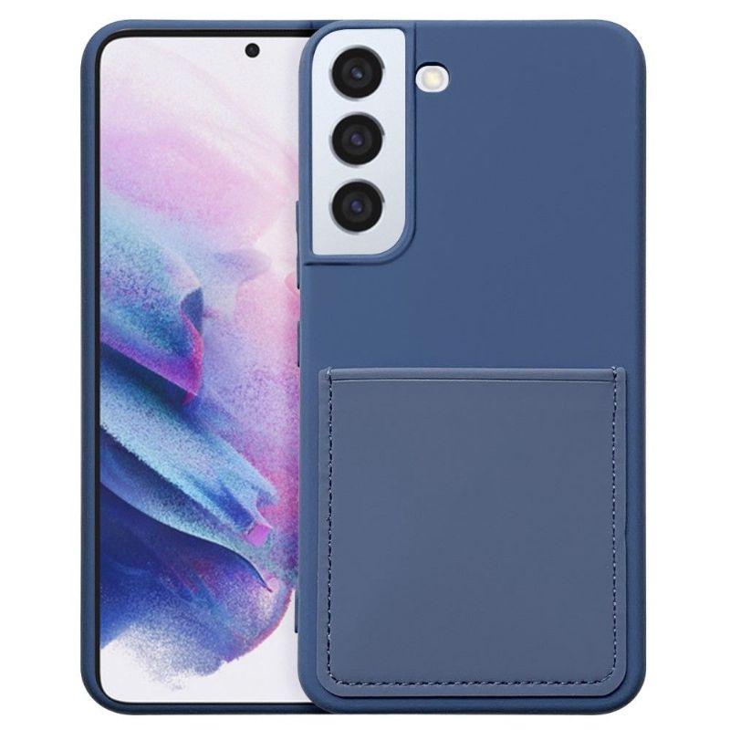 Kryt Na Samsung Galaxy S22 5G Držák Silikonové Karty Mia