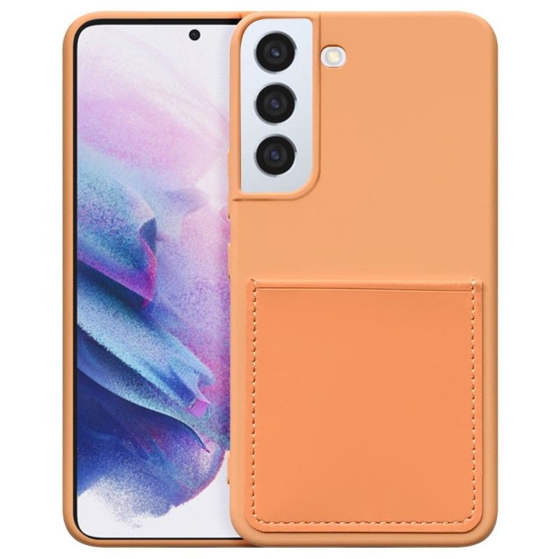 Kryt Na Samsung Galaxy S22 5G Držák Silikonové Karty Mia
