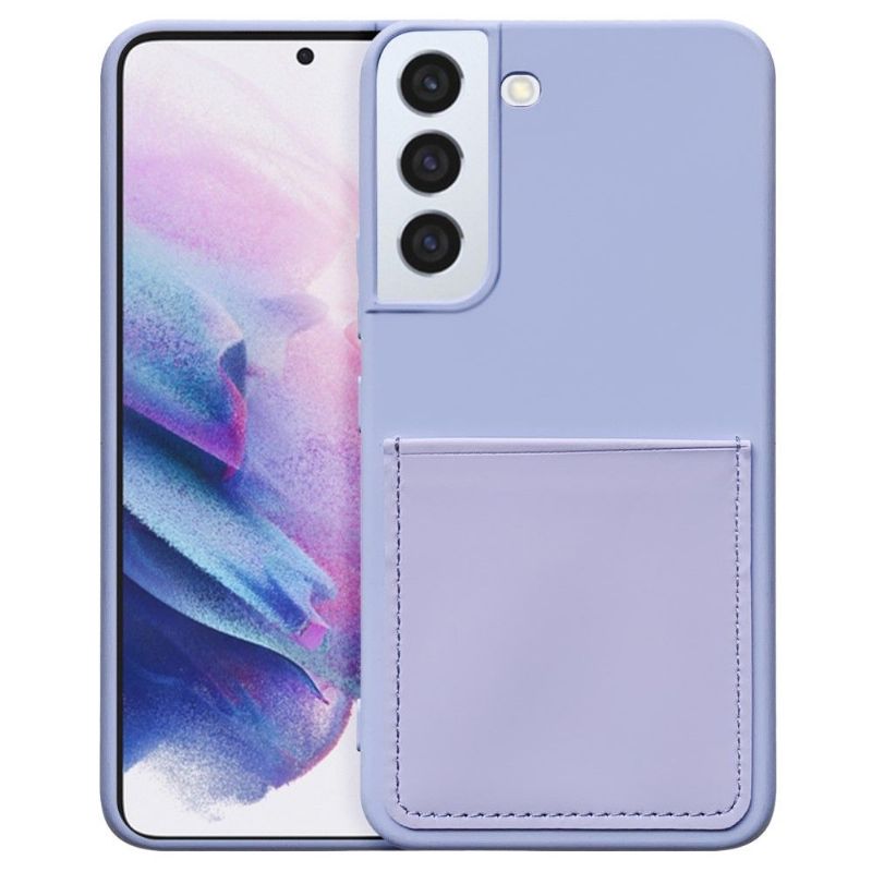 Kryt Na Samsung Galaxy S22 5G Držák Silikonové Karty Mia