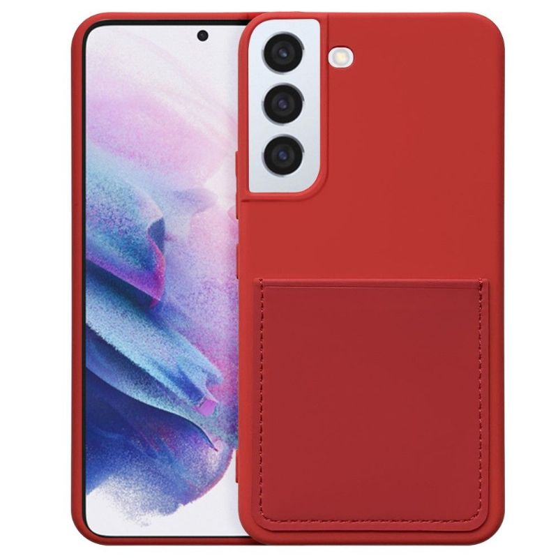 Kryt Na Samsung Galaxy S22 5G Držák Silikonové Karty Mia