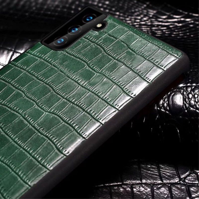 Kryt Na Samsung Galaxy S22 5G Kožený Efekt Sulada Croco