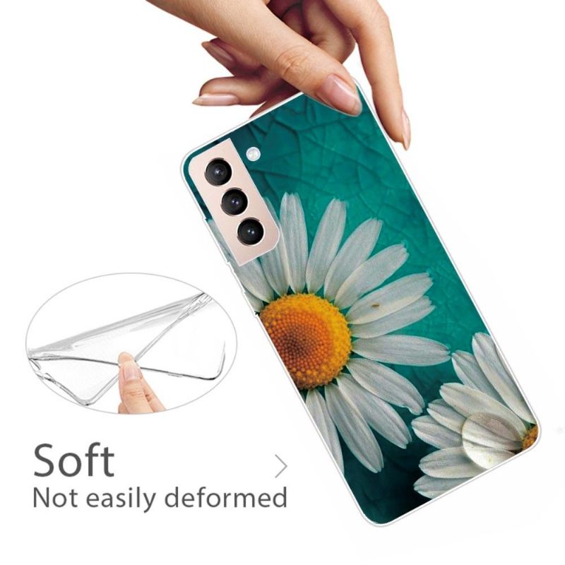 Kryt Na Samsung Galaxy S22 5G Květ Sedmikrásky