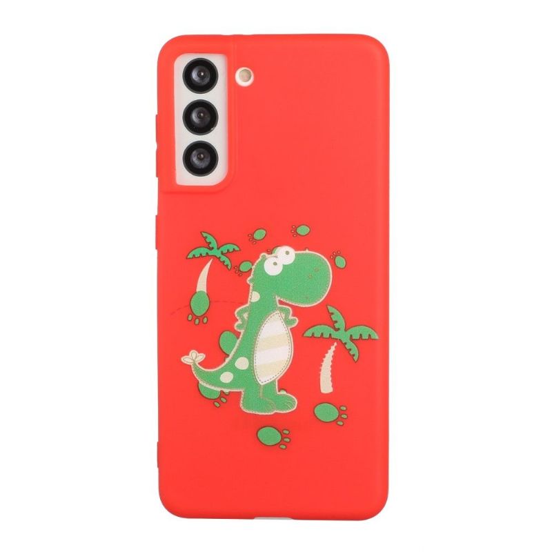 Kryt Na Samsung Galaxy S22 5G Na Lana Ilustrace Dinosaura
