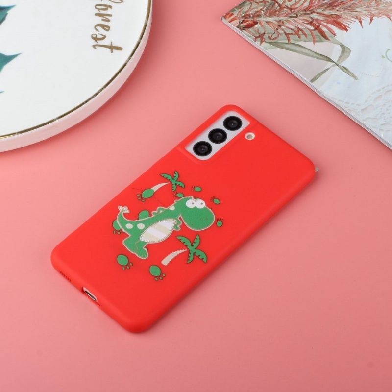 Kryt Na Samsung Galaxy S22 5G Na Lana Ilustrace Dinosaura