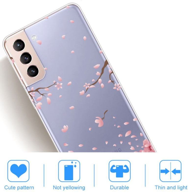 Kryt Na Samsung Galaxy S22 5G Okvětní Lístky