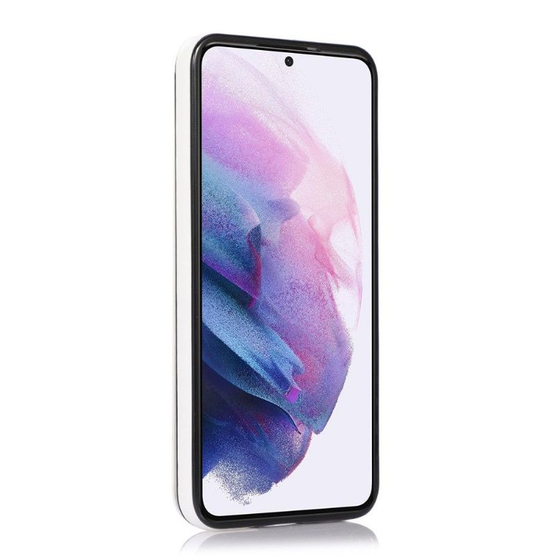 Kryty Na Mobil Na Samsung Galaxy S22 5G Anna Držitel Karty Z Umělé Kůže