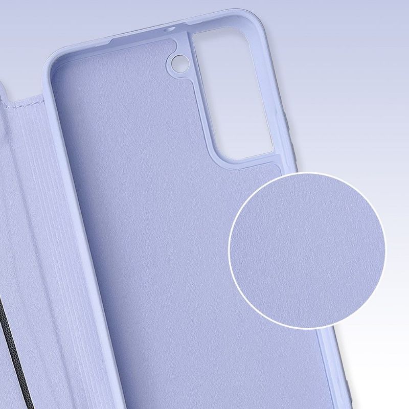 Kryty Na Mobil Na Samsung Galaxy S22 5G Flipové Pouzdro Dotek Kůže